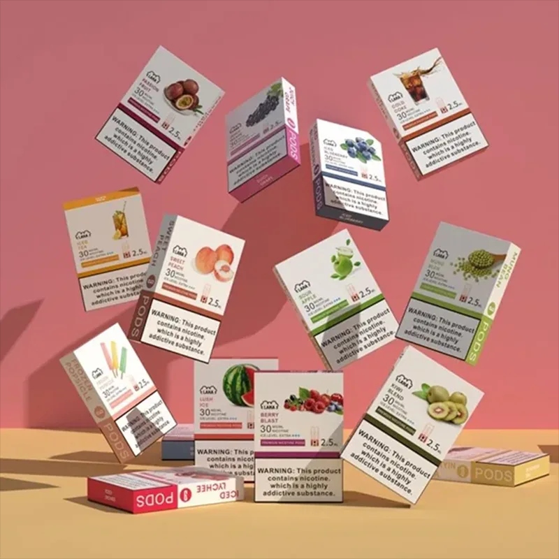 LANA煙彈2.5ML｜LANA發光煙彈｜通用RELX/SP2S一代主機｜多口味煙彈推薦